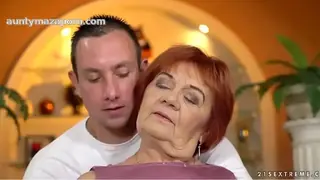4K Old granny Marsha