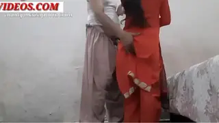 Hot Desi Cheating indian wife ass and pussy fucked hard in hindi audio