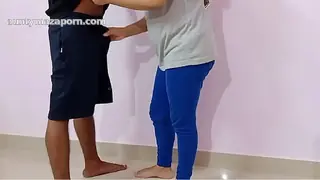 Indian Desi Nepali Indian bhabhi up daver and sex with him until creampie Clear Hindi Voice