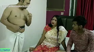 Just Leaked Desi Hot Maid fucking by two friends one after another! with clear audio - Uncut Recording