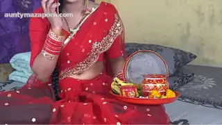 Leaked Indian Desi Karwa Chauth Fuck desi in hindi - Real Cam Show