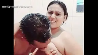 New Desi bathroom sex - Real Recording