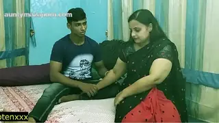New Indian teen boy fucking his sexy hot bhabhi secretly at home !! Best indian teen sex - Uncut Tape