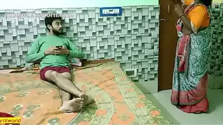 Real Desi Indian teen boy fucking with hot beautiful maid Bhabhi! Uncut homemade sex - Pure Desi Heat
