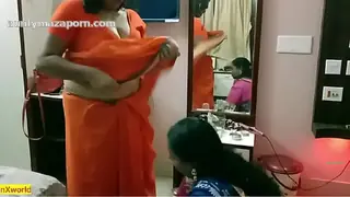 Uncut Desi Cheating husband caught by wife!! family sex with bangla audio