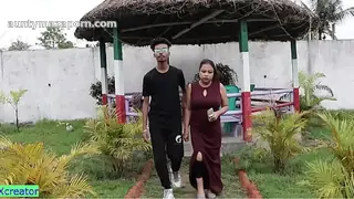 Uncut Indian Aunty Fantasy sex with Rich Boy! Undress me first